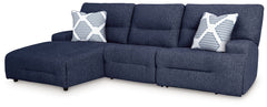Enjoy the endless adaptability of this power reclining sectional. Whether youâ€™re hosting guests, setting up for movie night or just need a refresh, the modular design allows you to rearrange the pieces as you please. One-touch controls effortlessly adju