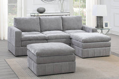 This multi-functional seating option is the ultimate space-saving solution. It offers deep, resilient comfort and instantly converts to accommodate overnight guests. It adds valuable, multi-functional utility, making it a proud showcase of clever design.