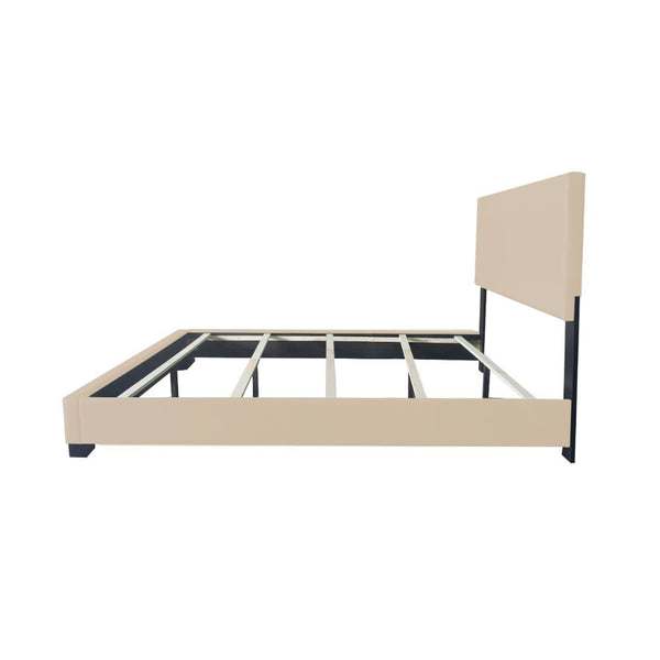 Ireland III - Eastern King Bed - Beige PU
