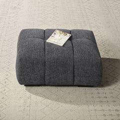 Chosen - Ottoman - Dark Gray<br/><br/><b>Product Features</b><ul><li>KD Leg</li><li>Seat Construction: Pocket Coil</li><li>Wooden Inner Frame</li></ul><br/>