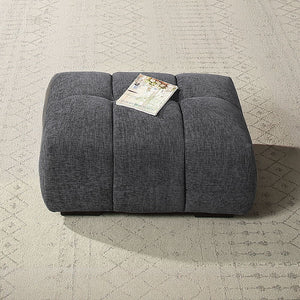 Chosen - Ottoman - Dark Gray<br/><br/><b>Product Features</b><ul><li>KD Leg</li><li>Seat Construction: Pocket Coil</li><li>Wooden Inner Frame</li></ul><br/>