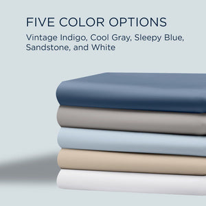 Linens - Tempur Rayon from Bamboo Sheet Set - Sleepy Blue - California King