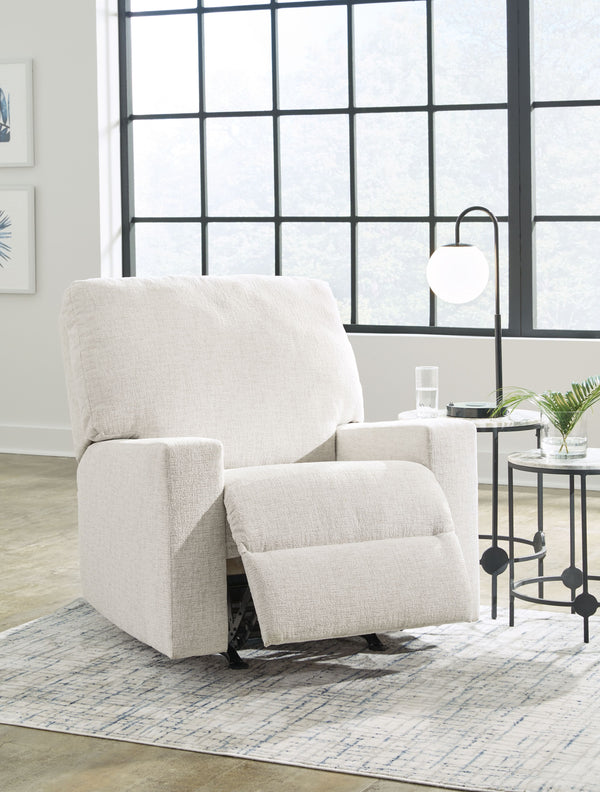 Rannis - Snow - Rocker Recliner