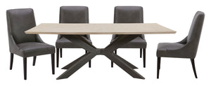  the Crossings Monaco table has no equal. Its bold presence combines a globally inspired mix of mango wood and a gunmetal base for and impressive design statement. Offering the ultimate in form and function