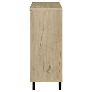 Brixton - 2-Door Entryway Shoe Storage Cabinets White Oak