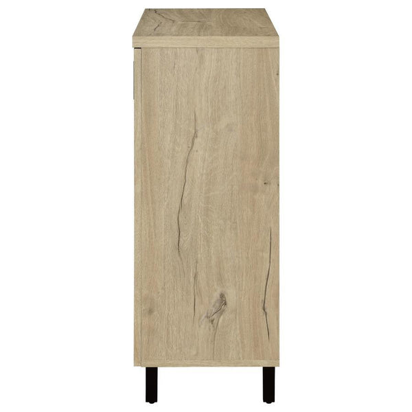 Brixton - 2-Door Entryway Shoe Storage Cabinets White Oak