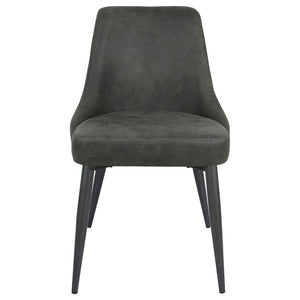 Cosmo - Upholstered Dining Side Chair (Set of 2) - Gray