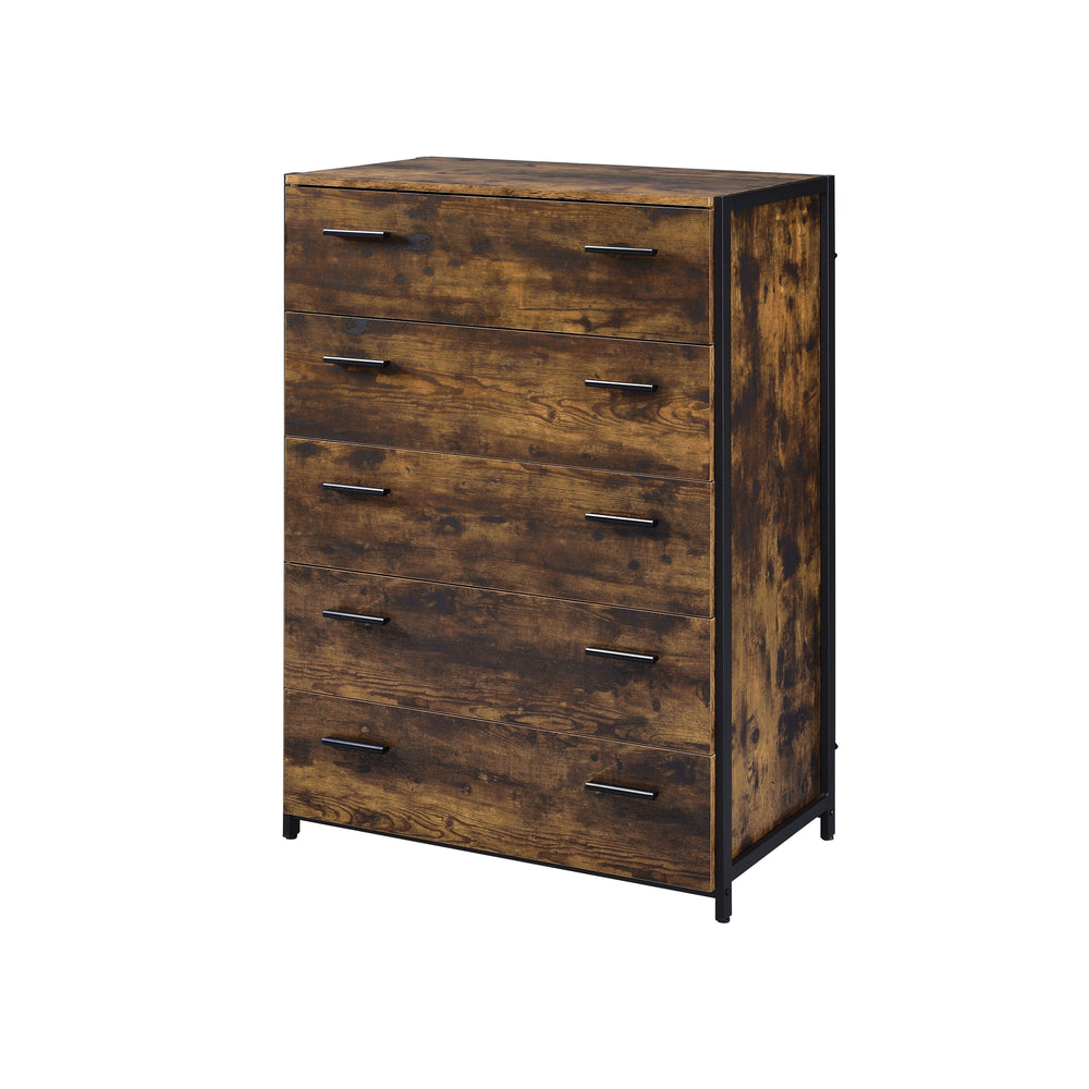 KD. Metal Side Drawer Glide 2/3 Drawer Extension for Chest, PB Board w/PU Paper(Thickness: 15mm), Metal Tube Thickness: 0.8mm with Powder Coating 5 Storage Drawers<br/><br/><b>Product Features</b><ul><li>Metal Frameâ€§Metal Side Drawer Glideâ€§2/3 Drawer 