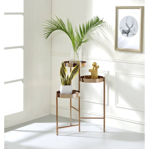  10-"Dia) Function: Foldable Frame Metal Round Tier Metal Frame with Straight Leg (Open Frame) CONSTRUCTION] Metal Tier/Frame & Leg: Metal Tube<br/><br/><b>Product Features</b><ul><l