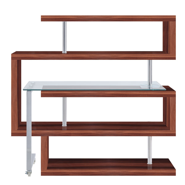  Walnut & Chrome Finish