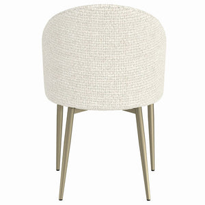 Cora - Side Chair (Set of 2) - White Fabric