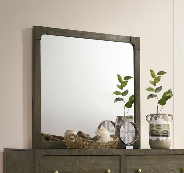  designed to enhance the overall look of your bedroom. The dark cocoa finish complements the transitional design
