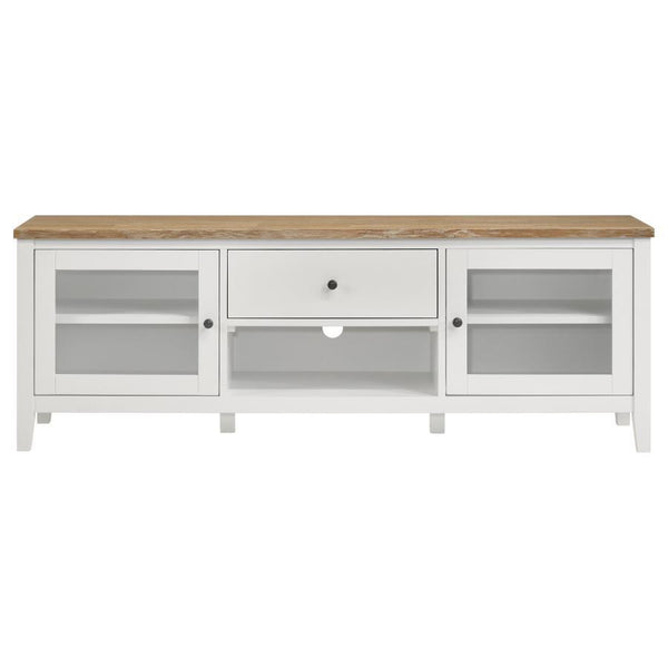  and farmhouse influence. A rectangular brown finish ash 