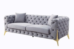 Jelanea - Sofa - Gray, Dark - 86-"