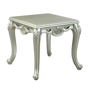 Qunsia - End Table - Beige - 27-"