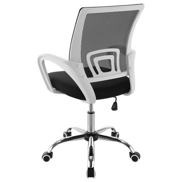 Felton - Upholstered Adjustable Home Office Desk Chair - Black