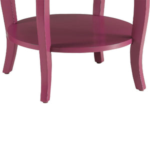 Aberta - Accent Table - Pink