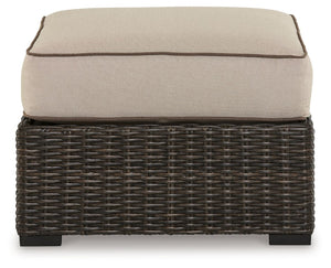  rust-proof aluminum frame provides the easy-breezy wicker lo