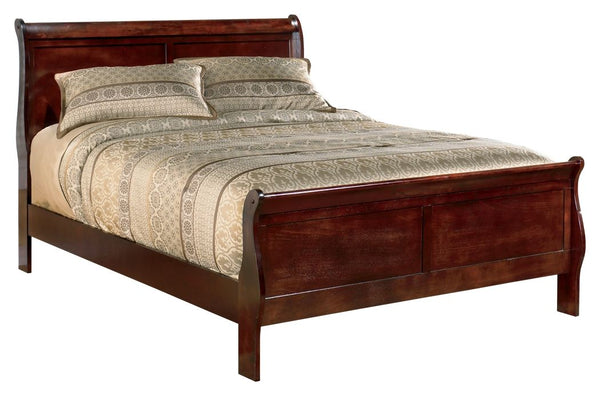 Alisdair - Dark Brown - California King Sleigh Bed