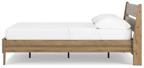 Deanlow - Honey - Full Platform Panel Bed