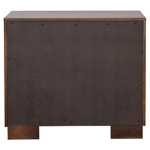 Jessica - 6 Piece Queen LED Bedroom Set - Cappuccino
