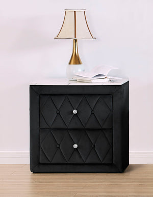 Annabelle - Nightstand - Black