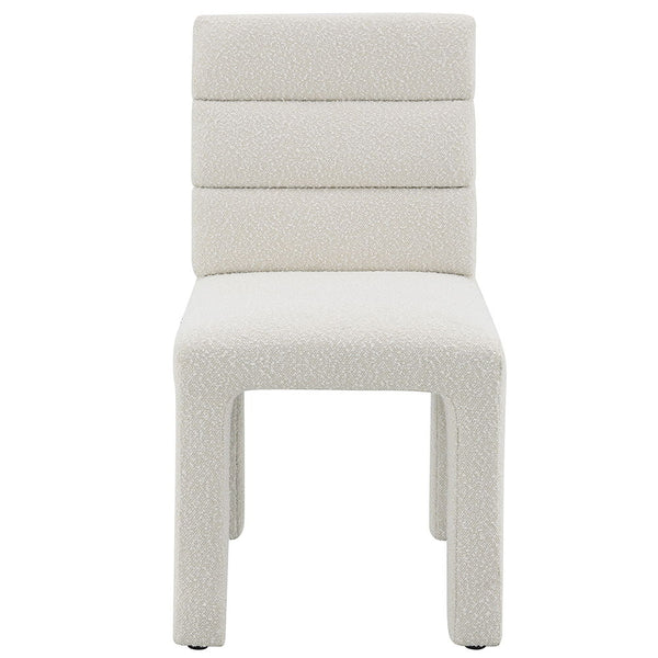  exudes timeless elegance and comfort. Its structured design and plush upholstery make it an ideal addition to any dining or living space. This chair not only provides a chic seating option 