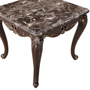 Constantine - End Table - Red / Cherry