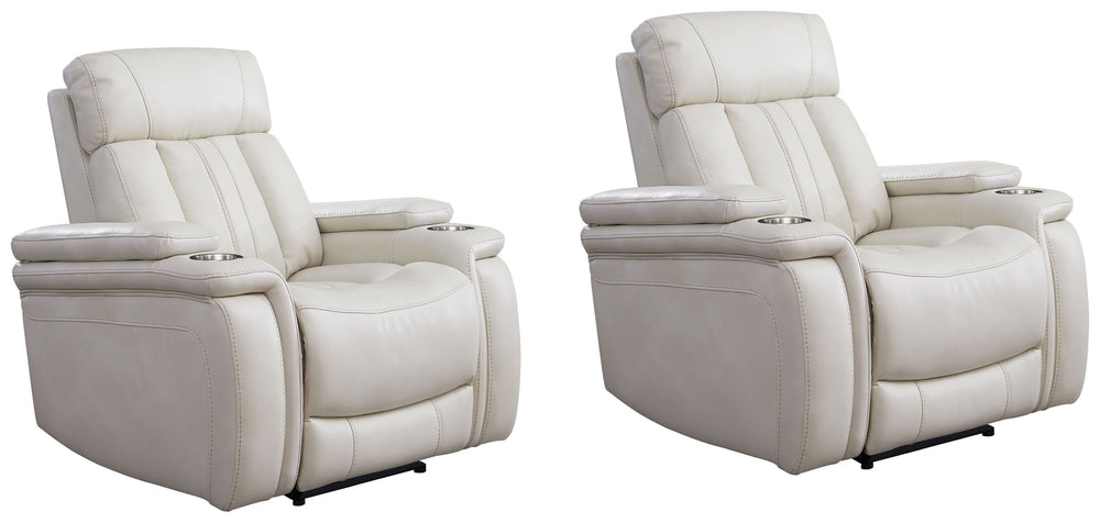 Take a seat and recline in seconds in this smooth and stylish Power Recliner. More than just beautiful, this innovative chair takes comfort to new heights with just the touch of a button. Offering effortless relaxation, it-'s sure to become your favorite 