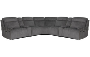 Alpine - 7 Piece Package Sectional - Midnight
