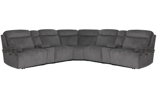 Alpine - 7 Piece Package Sectional - Midnight