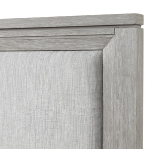Fiona - 5/0 Queen Bed - Mist Gray