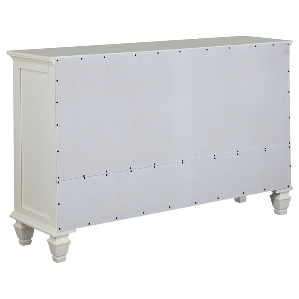 Sandy Beach - 11-Drawer Dresser - Cream White