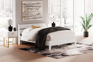 Queen Panel Platform Bed
