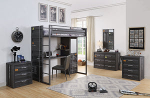 Cargo - Chest - Gunmetal Finish - 28"