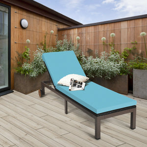 Sturdy metal frame supporting  holds up to 375 lbs<br>Ergonomic backrest in 5 tilting positions  fits your body curve to a better enjoyment<br>Soft & comfortable cushion with high resilience  provides a more comfortable relax<br>Environmentally friendly P