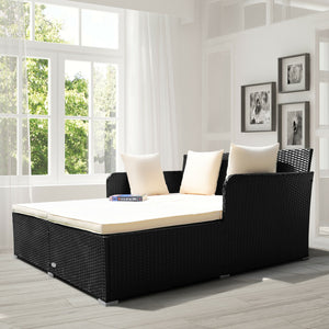 The seat is large enough to allow tall and big people to lie down <br>Armrests on both sides to support your arms <br>The curved backrest fits your back curve and increases safety <br>Extra cushions and cushions for softness and comfort <br>The thick spon