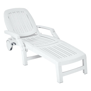 This sun lounger is your best choice for outdoor recreation. The backrest is adjustable for 6 angles so that you can customize the angle you want according to your needs. Â  The folding design is specially designed for you to save storage space when not i