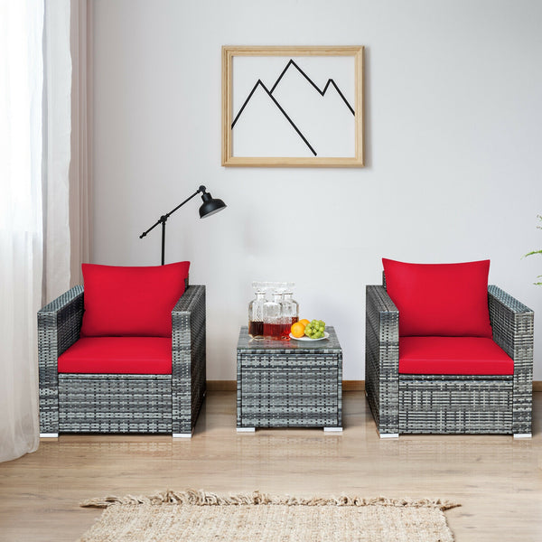 A strong and sturdy steel frame ensures sturdiness <br>Hand-woven rattan is breathable and durable <br>A wide armrest at a suitable height is good for relaxing your arm <br>Thick and soft cushion with a high-density sponge for your hip and back <br>Cover 