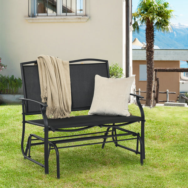 Don't place it outside in rainy days <br>Simple  Functional And Stylish <br>Sturdy  Firm And Durable to keep a long time use <br>Comfortably Seats For Two People <br>Offers Comfortable And Relaxation <br>Suitable For Both Indoor And Outdoor <br>4 Fixed Ch