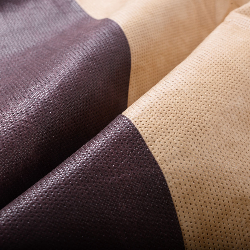 This outdoor oval/rect table cover whose material is high quality non-woven fabric.  Â  It provides protection for your outdoor furniture from most bad weather and dirt. Moreover  the material is aging resistance  it will not fade and tear easily  providi