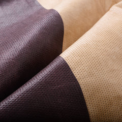 This outdoor oval/rect table cover whose material is high quality non-woven fabric.  Â  It provides protection for your outdoor furniture from most bad weather and dirt. Moreover  the material is aging resistance  it will not fade and tear easily  providi