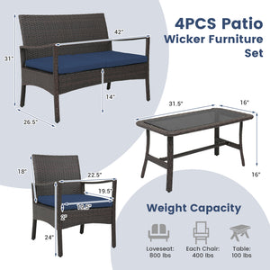 Comfortable seat with curved armrests and backrest<br>Seat cushions with elastic sponge offer much comfort<br>Smooth zippers make it easy to remove and wash the cushion cover<br>Heavy-duty metal frame for high stability<br>Adjustable footpads make table a