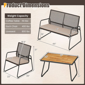 Hand-woven and sun-proof PE rattan for lasting outdoor longevity<br>Unmatched coolness with breathable design<br>105Â° angled seat for proper back support<br>Incredible seating comfort with soft sponge<br>The washable cushion cover ensures effortless main