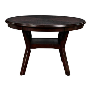 Gia - 5 Piece Round Dining Set - Ebony