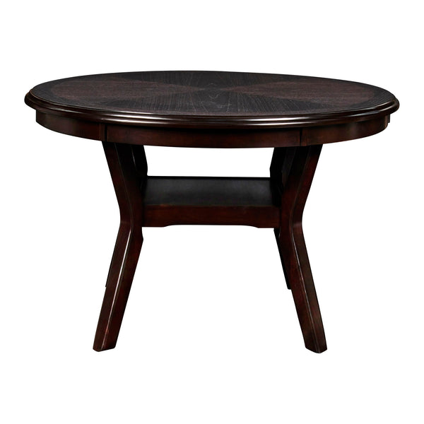Gia - 5 Piece Round Dining Set - Ebony