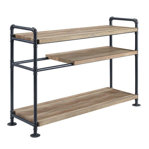 Brantley - Bookshelf - Oak & Sandy Black Finish - 32"