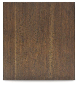 Moriville - Grayish Brown - Rectangular End Table
