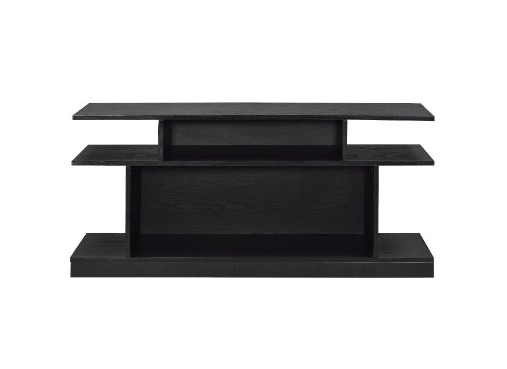 Add more storage and function to your living room with the Sollix sofa table. The low profile allows this table to double as a side table, purchase more than one and corner them to frame your sofa and create a one of a kind piece. The open storage compart