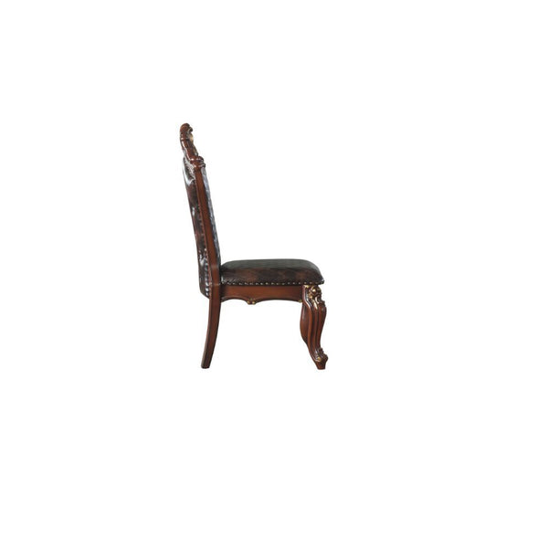  Armless Chair (High Backrest) Stationary Seat: Standard Dining Height Padded SEAT & BACK: PU